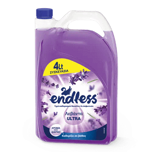 endless ultra 4l Υγρό δαπέδων & επιφανειών Λεβάντα