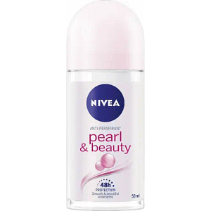 nivea roll on 50ml pearl & beauty